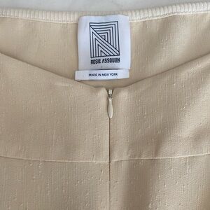 Rosie Assoulin Linen Wide Leg Long Rope Wrap pants